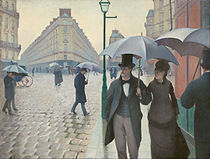 Gustave Caillebotte, Paris Street; Rainy Day, 1877, Art Institute of Chicago