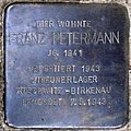 Stolperstein für Franz Petermann in Halle (Saale)