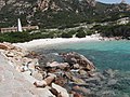 Spiaggia di fronte al forte Zanotto