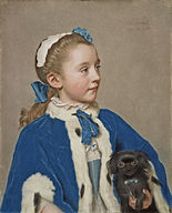 Maria Frederike van Reede-Athlone, 1755–56, pastel on vellum