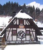 Schonach. Completed in 1980, it is the first world's largest cuckoo clock. In 1984 made it into the Guinness Book of Records.[10]