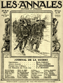 Une du 23 août 1914 : la revue continue durant la guerre.