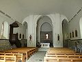 L'intérieur de l'église.