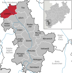 Linnich – Mappa