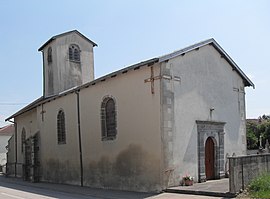 The church in Ménil-en-Xaintois