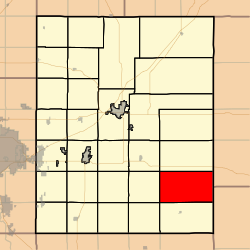 Location in Butler County