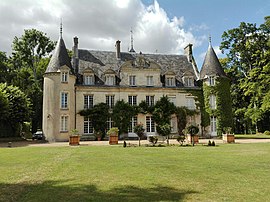 The chateau in Saint-Denis-sur-Huisne