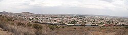 Blick auf Guadalupe vom Cerro de las Cuevas