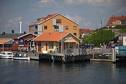 View of Rönnäng bridge