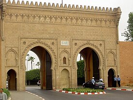 Bab Soufara ("Porta dos Embaixadores"), também chamado Porta do `Méchouar´, uma das portas de acesso a Touarga