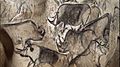 Image 30An artistic depiction of a group of rhinos was painted in the Chauvet Cave 30,000 to 32,000 years ago. (from Painting)