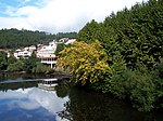 Vouga vid kurorten Termas de São Pedro do Sul i distriktet Viseu