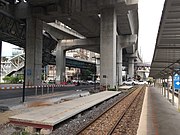 Platforms viewed eastwards