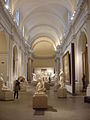 Les sculptures dans la chapelle en 2012.