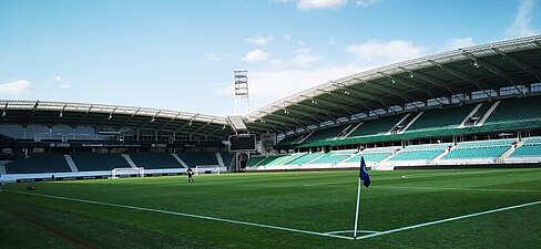 Stade du Hameau, après sa rénovation de 2017.