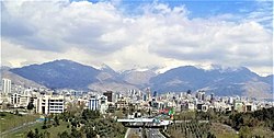 Tehran skyline