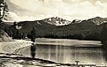 Top Notch Peak and Sylvan Lake, circa 1930