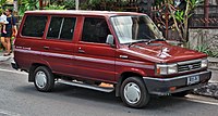 1992 Toyota Kijang Deluxe LSX-G (KF52; first facelift, Indonesia)