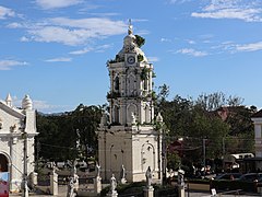 Vigan Cathedral clock tower repair