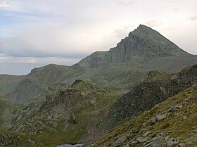 Vue de la face nord.