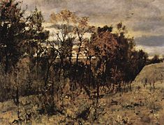 Soirée d'automne (Valentin Serov, 1886)