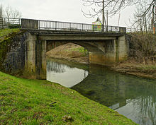 La Colombine (rivière) à Vesoul.