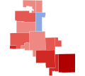 2018 Congressional election in Illinois' 16th congressional district by county