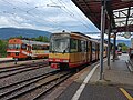 GT8-100C/2S tram-train in Orbe station