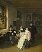 Adriaen van Ostade Goyer en Questiers 1650