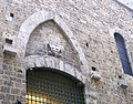 arco senese in Palazzo Tolomei in Via dei Termini