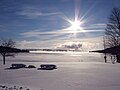 Baie-des-Sables en hiver.