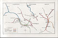 Railway lines through Barnsley in 1912