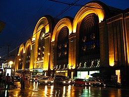 Abasto shopping center. The city's wholesale market until 1984, investor George Soros had it converted in 1998.