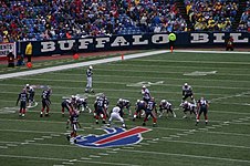 Buffalo Bills vs Patriots 10/22/06 Orchard Park, New York