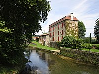 Le château d'Uhart-Mixe.