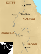 Christian Nubia in the three states period.