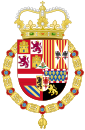 Coat of arms of Habsburg Spain (1668–1700) of Spanish Empire