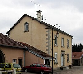 The town hall in Dampvalley-Saint-Pancras