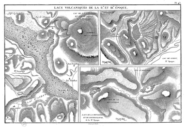 Lacs volcaniques de la IIe et IIIe epoque (pl. 43)