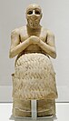 Statue of Ebih-Il wearing kaunakes, 2400 BC
