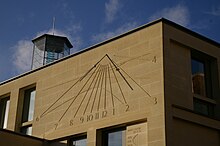 Sundial at Foundress Court, Pembroke College, Cambridg