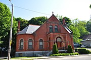 Levi Heywood Memorial Library Building, Gardner, Massachusetts, 1885.