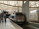 A TGV at the station