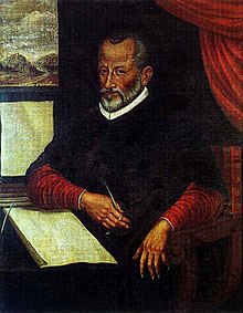 A painting of Giovanni Pierluigi da Palestrina