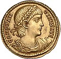 Coin of Constantine II (aged 21) as augustus.