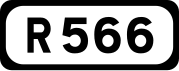 R566 road shield}}