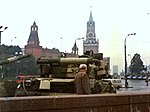 הפיכת ינאייב: טנקים של הנאמנים לקושרים במוסקבה