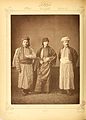 1. Muslim Artisan from Ankara 2. Christian Artisan from Ankara 3. Kurd from around Yozgat