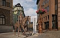 Liberec, sculpture designed by Michal Gabriel Jezde