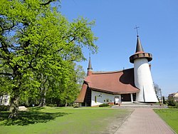 St. Casimir church in Lucień